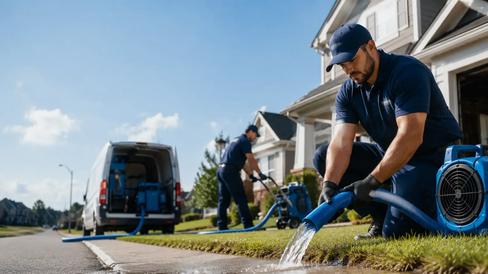 Flood Damage Restoration in Buchtel, OH